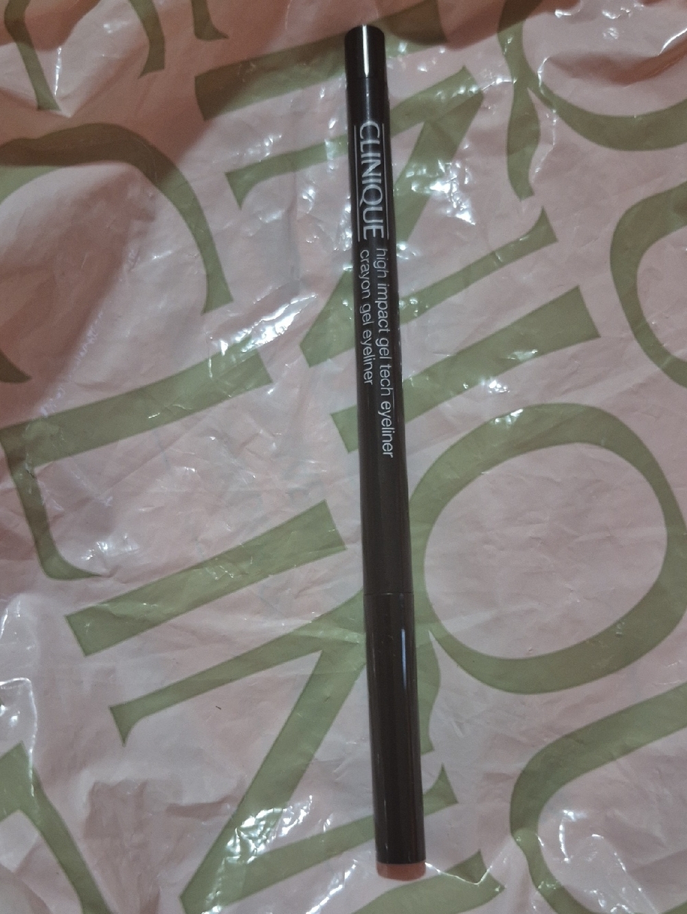 Clinique High Impact Gel Tech Crayon Eyeliner — Dark Brown Pencil